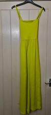 New Amazon Summer Dress Medium Lime Green Size Medium 