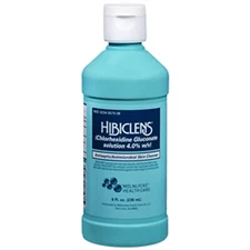 Hibiclens Surgical Scrub 8 oz. Bottle 4% Chlorhexidine Gluconate -6 Pack