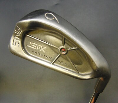 Ping Karsten ISI.K Red Dot 6 Eisen Regular Stahlschaft Lamkin Grip