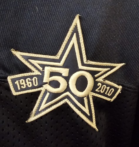 Miles Austin #19 50 anni Maglietta anniversario Dallas Cowboys Reebok tutti i punti NFL - Foto 5 di 11