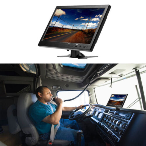 10.1 Zoll HD CCTV Display Bildschirm PC Auto Monitor AV/BNC/VGA/HDMI Eingang DE - Bild 7 von 11