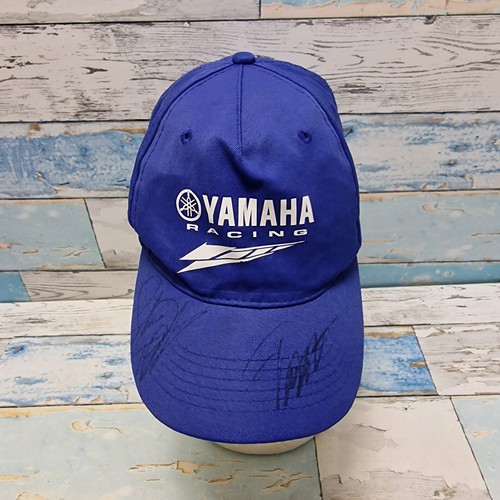 Hand Signed Yamaha Racing Cap Moto Gb Signatures Unknown