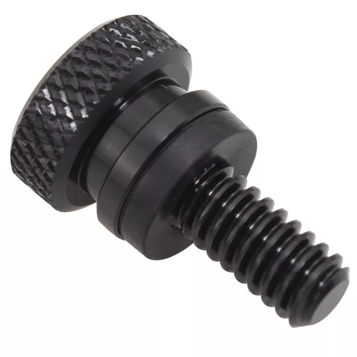 Don't Fuckin' Die Black knurled Seat Bolt / Screw For Harley Davidson