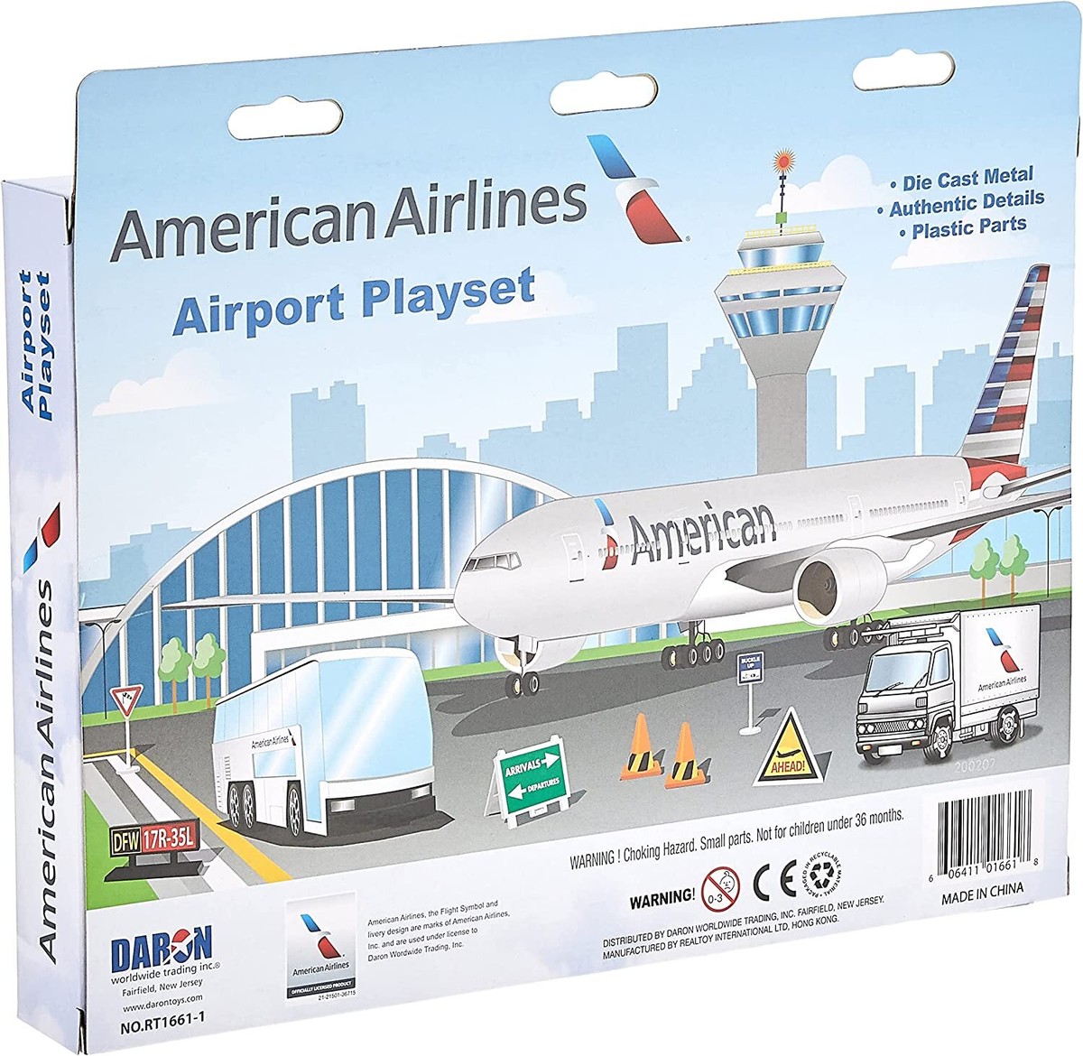 Daron RT1661-1 American Airlines 10pc Playset | eBay