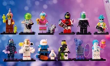 Lego 71046 CMF 26: mix & match SPACE minifigs: UFO costumes M-Tron Android Robot