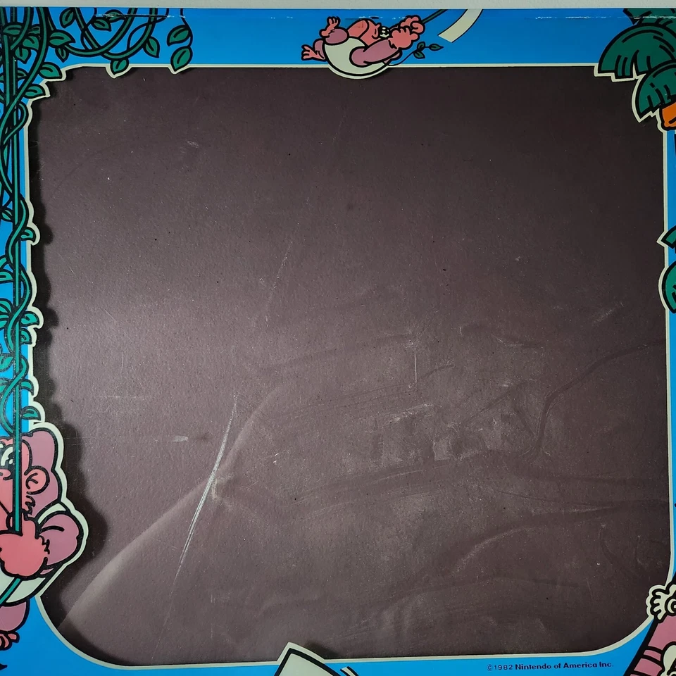 Nintendo DONKEY KONG JR Arcade Plexi Bezel Screen Replacement Panel - Image 2 of 4