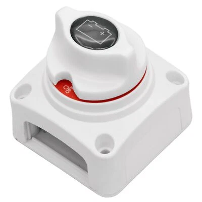 SEAFLO Batterieschalter Marine Boot 2 Positionen Akku Batterie Trennschalter