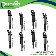 8 Ignition Coil & 8 Iridium Spark Plug for BMW 750Li xDrive 2013-2015 4.4L UF592
