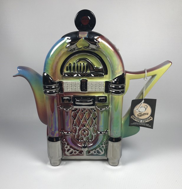 Vintage Made in England The Teapottery Jukebox Teapot eBay