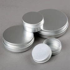 5/10pcs 15/30/60/100ml Aluminium Empty Cosmetic Cream Bottle Container Jar Case