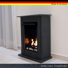 Ethanol Firegel Fireplace Cheminee  Madrid Premium Granite black + 21 piece set