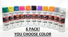 6 PACK Rust-Oleum Industrial Choice Precision Line Inverted Marking Spray Paint