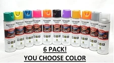 6 PACK Rust-Oleum Industrial Choice Precision Line Inverted Marking Spray Paint