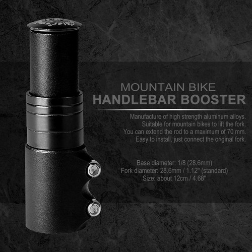 Road Bike Hand Up Adapter Extender Device Bike Stem Riser For 1-1/8’’28.6mm MTB - Bild 4 von 12