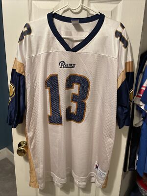 Kurt Warner St. Louis Rams Football Champion Brand Men's White