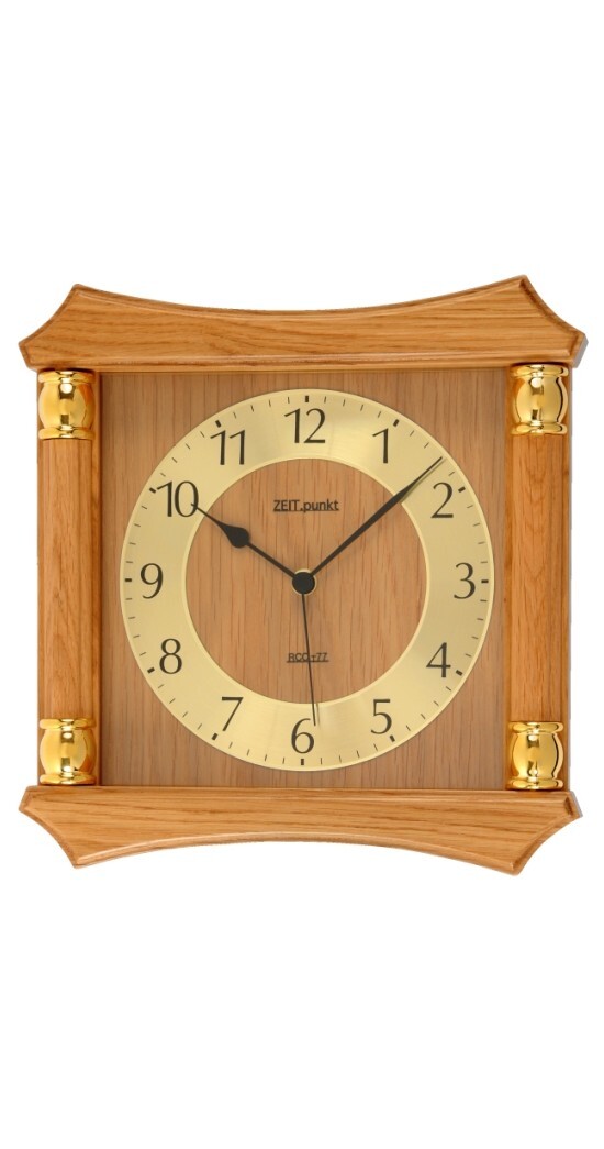 Modern wall clock with quartz movement from Zeitpunkt (Zeit.p.. ZP 12/5189/6 NEW