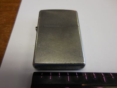 ZIPPO SATIN CHROME CIGARETTE LIGHTER 2014 L-14 | eBay