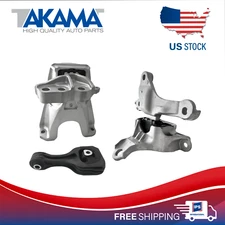 3Pcs Right +Left+ Rear Engine Motor Mounts FOR 16-21 HONDA CIVIC 2.0L CVT AUTO