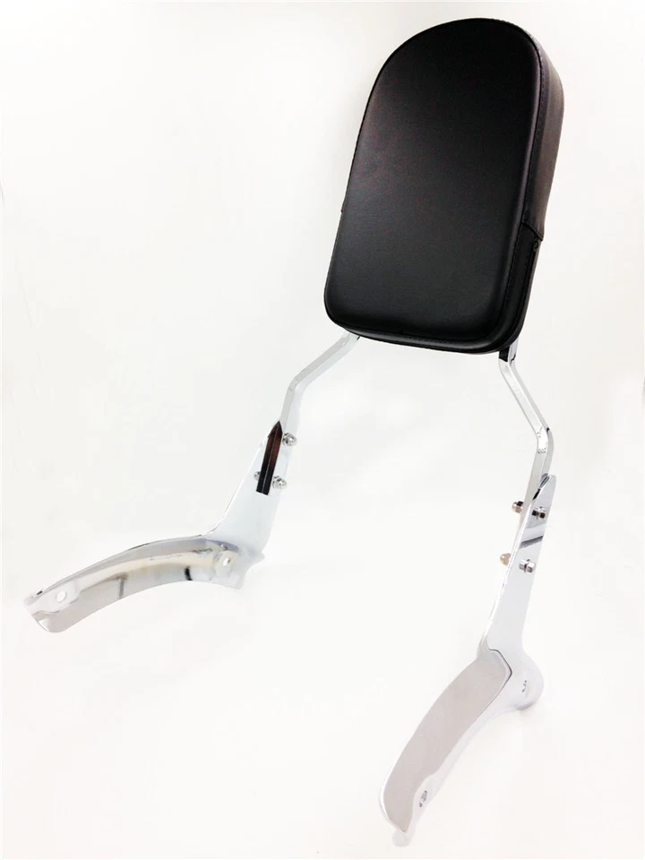 Encosto de motocicleta Flame Sissy Bar almofada de couro para HONDA Shadow Aero 1100 - Imagem 2 de 3