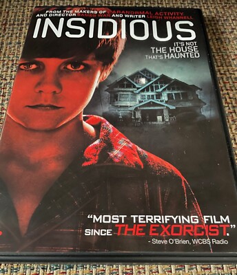 Insidious (2010) DVD Sony 38155 Region 1 PG-13 2.40:1 James Wan