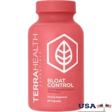 Fast-Acting No Bloat Relief W/ Digestive Enzymes Probiotic Strains Targeted New