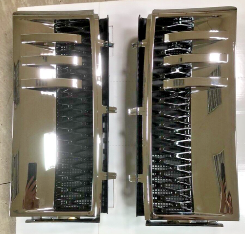 MIT CHROMED & BLACK SIDE FENDER VENT L322 HIST LIMTED MODEL 2006-2012 - Foto 1 di 4