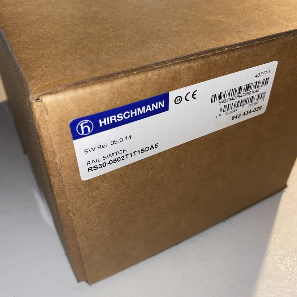 Hirschmann RS30 Rail Switch Brand New Sealed RS30-0802T1T1SDAE New Part - Image 4 of 4