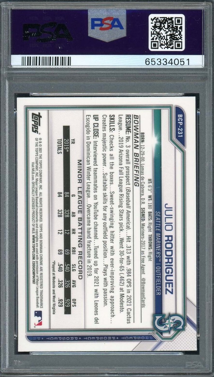 その他 bowman Julio Rodriguez psa10 chrome s-l400.jpg