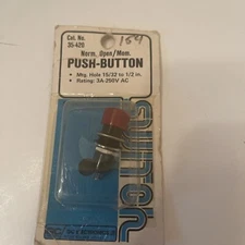 GC Electronics 35-420 Push Button Switch 