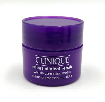 New! Clinique Smart Clinical Repair Wrinkle Correcting Face Cream~ 0.5 oz/ 15 ml