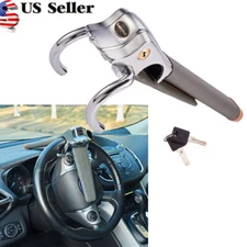 Universal Auto Car Anti-Theft Security Steering Wheel Lock Top Mount Car Lock US