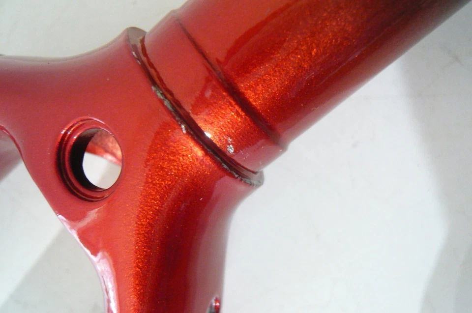 Colnago 1999 Ovalmaster Precisa 700C straight blades TD7 art decor front forks - Image 2 of 4