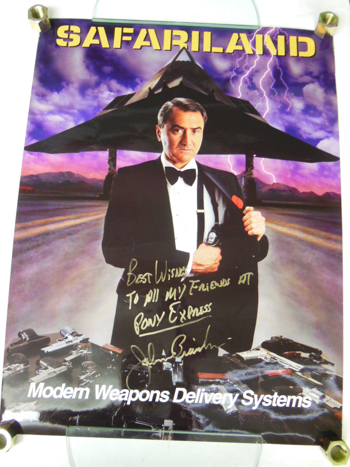 SAFARILAND Max 42% Cheap OFF Modern Weapons Delivery System - ADVERTISEMENT POSTER