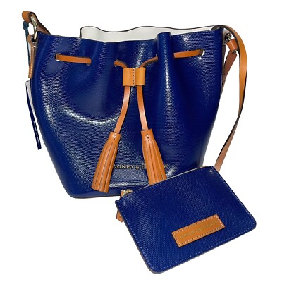 Dooney Bourke Drawstring Bag Small Bucket Convertible