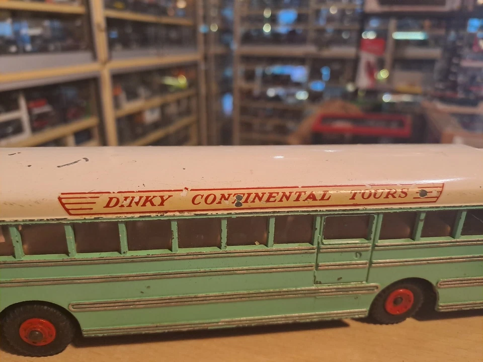 AUTOBUS WAYNE DINKY TOYS ENGLAND DINKY CONTINENTAL TOURS 953 - Photo 2/4