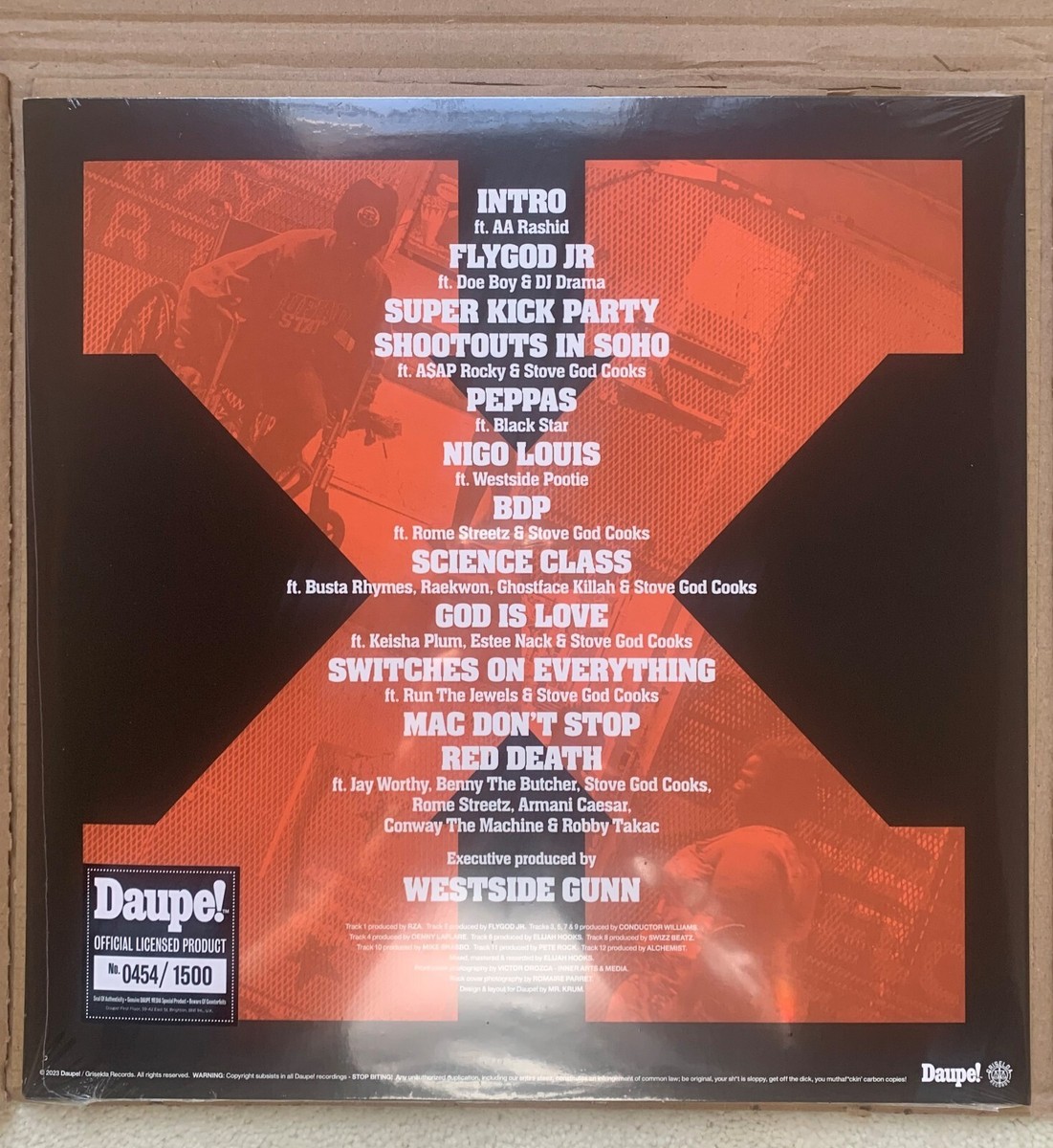 WESTSIDE GUNN 10 LIMITED EDITION 12