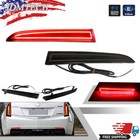 For 13-17 Cadillac ATS & 17-18 XT5 Smoked Rear Bumper Reflector LED Tail Lights