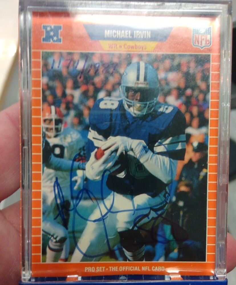 Michael Irvin Football Cards The Best Current Ebay Cards for Sale