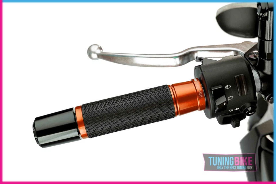Puig Poignée Modèle Ascent Orange - Longueur 119 mm