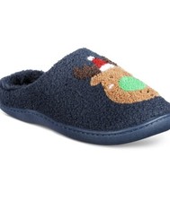FAMILY PAJAMAS Kid's Reindeer Closed-Toe Slippers