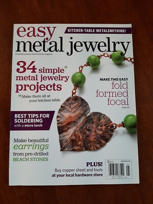Step By Step Special Ed. Easy Metal Jewelry Magazine 2014 Designs And tutorials