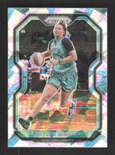 Kylee Shook 2021 Panini Prizm WNBA Prizms Ice New York Liberty #66