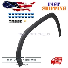 Fits For 2019-2023 GMC Sierra 1500 Fender Flare Molding Trim Front Left Driver