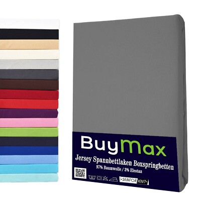 Wasserbett Boxspringbett Jersey Spannbettlaken  Spannbetttuch  Laken BUYMAX
