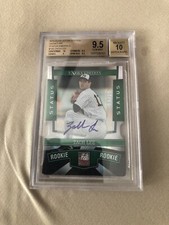 2010 ELITE EXTRA EDITION AUTO /25 ZACH LEE Die Cut DODGERS BECKETT 9.5 Auto/10