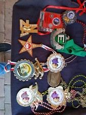 9 alte Fasching Orden  Konvulut Karneval Zugplakette 863 A