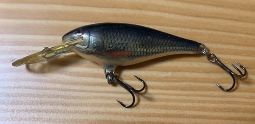 Leurres De Pêche Neufs Multicolores Lot De 5 - Poissons Nageurs Multicolores, Pour Pêche En Mer, Neufs Leurres Rapala Shad Rap SR-09
