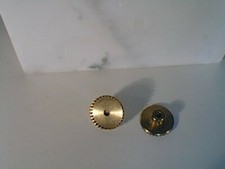 1/24 Aristocraft PR-36 38-tooth brass slot car gears TWO NOS LOOSE VINTAGE CO 