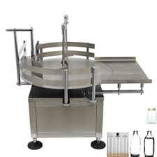 Automatic Bottle Accumulation Table Sorter Bottle Unscrambler Dia 23.62in 110V