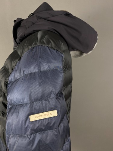 CAPRANEA Limited Edition Blue Puffer Outdoor Duck Down Ski Jacket Size 40 M - Picture 5 of 21